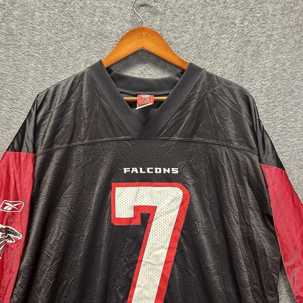 Reebok Michael Vick #7 Black Atlanta Falcons Jersey NFL Size‎ XL Vintage